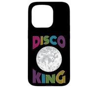 Disco King 70's Seventies Costume T-Shirt Men Boys Case for iPhone 15 Pro
