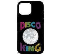 Disco King 70's Seventies Costume T-Shirt Men Boys Case for iPhone 16 Pro Max