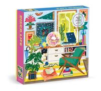 Galison Disco Life - 500 Piece Jigsaw Puzzle Featuring Beautiful Artwork Of Disco Ball Inspired Still Life