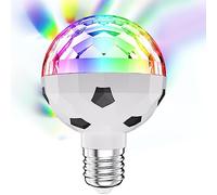 Disco Light - Strobe Light - Ball Lamp LED Energy Saving Soft Wick, Football Design, Rotary for Stage Outdoor Bar Bedroom Troonz