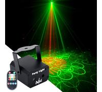 Disco Lights, Party Decorations Lights, USB Mini Sound Activated DJ Light with Remote Control, Projector Strobe Lamp Stage Light for Home Dance Karaoke Christmas Halloween Birthday Wedding Club Show