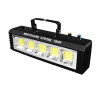 Disco Lights RGB White DJ Disco Strobe Lights 40W 60W 80W 100W Remote Control Sound Flash Party Wedding Holiday Stage Lighting Effect for DJ Club Brithday KTV Festival Home(100W White)