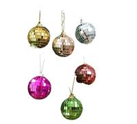 Disco Mirror Ball Balls Tree Pendent Hanging Ornaments Home Decor Wedding Party Supplies
