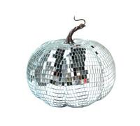 DISCO-Mirror Ball for Bar and Wedding, Ornaments, Pumpkin,Pumpkin Disco Halloween Home Decor 20cm