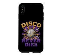 Disco Never Dies - Retro Disco Ball Vintage Dance Party Case for iPhone XS Max