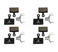 DiscoBrakes 4 Pairs of Copper Free Pads Compatible with Shimano XTR DEORE XT SLX BR-M9100 BR-M9110 BR-M8110 BR-M7110 BR-R9170 BR-R8070 BR-R7070 BR-4770 RS805 RS505 RS405 RS305 U5000 RX810 Disc Brakes