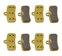 DiscoBrakes 4 Pairs of Sintered Pads Compatible with Tektro 4 Piston Caliper (4 Pot) Disc Brakes Q13RS Q10RS HD-E745 HD-T745 HD-E741 HD-T741 HD-E740 HD-T740 HD-T737