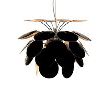 Discoco Pendant Big Black/ Gold