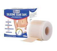 Discoliner Professional Silicone Scar Sheets, Silicone Scar Tape, Silicone Scar Patch, Reusable Silicone Scar Strips (1.5m)