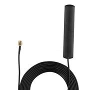 Discone Antenna, Fm Radio Antenna Scanner Antenna Mobile Radio Antenna Wide-Band Receive Scanner Antenna Glass Mount for Car Truck Motorcycle