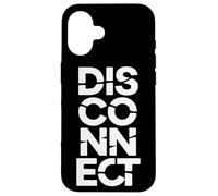 Disconnect | Digital Detox Authentic Living Tech Minimalism Case for iPhone 16