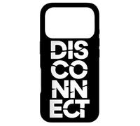 Disconnect | Digital Detox Authentic Living Tech Minimalism Case for iPhone 17 Pro