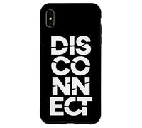 Disconnect | Digital Detox Authentic Living Tech Minimalism Case for iPhone XS Max