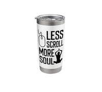 Disconnect Get Off Social Media Distraction Digital Detox Stainless Steel Insulated Tumbler