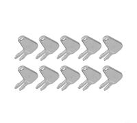 Disconnect Key, 10-Pack 8H-5306 Replacement for CAT Equipment Master Switch Actuation Smooth Ignition and Disconnection Function Works with Vintage Models