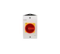 Disconnect switch 40A 3P + N in housing IP65 red-yellow 199911
