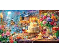 discord_cake Jigsaw Puzzle for Adults 1000 Pieces - Great Gift Idea Wall Decoration Home Activity 38x26/1000pcs