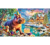 discord_cake Puzzle for Adults Kids 1000 Pieces - Fun and Challenging Family Game Great Gift Idea 38x26/1000pcs