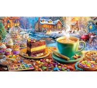 discord_cake Recycled Paper Jigsaw 1000 Pieces - Challenging Family Game Educational for Adults 38x26/1000pcs