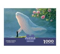 Discord_sinoshow_24085_a_blue_whale_with_white_stripes_is_seen_from_the_b26f0cdc-2f66-470f-83ea-762d2bf4be2a_4 1000 Pieces Jigsaw Fun Challenging & Brainteasing Puzzle Game, Unique Challenging Educat