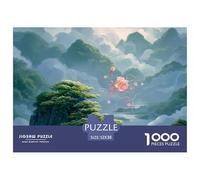 Discord_sinoshow_24085_a_fantasy_female_creature_with_red_tentacles_flo_ddfcc721-8ce8-4dec-a7bc-1ab39a7ffae8_2 1000 Pieces Puzzles Impossible Hard Difficult Jigsaw Puzzle, Unique Challenging Educatio
