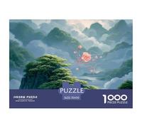 Discord_sinoshow_24085_a_fantasy_female_creature_with_red_tentacles_flo_ddfcc721-8ce8-4dec-a7bc-1ab39a7ffae8_2 1000 Pieces Jigsaw Fun Challenging & Brainteasing Jigsaw Puzzle, Vibrant Imagery Christm