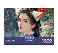 Discord_sinoshow_24085_a_handsome_young_man_with_fox_ears_long_hair_and_2c16038a-9480-4738-b1f4-90371a3bdd7e_1 1000 Pieces Jigsaw Impossible Hard Difficult Jigsaw Puzzle, Unique Challenging Education