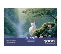 Discord_sinoshow_24085_a_massive_white_mythical_creature_with_red_antle_f37a6135-42d9-4f5a-8344-850531c09fa0_1 1000 Pieces Jigsaw Fun Challenging & Brainteasing Puzzle Game, Stress Releasing Family G