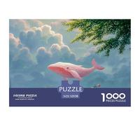 Discord_sinoshow_24085_a_pink_whale_soars_through_the_sky_above_los_ang_7627ea6b-3840-4705-abda-e21ddfa26b19_1 1000 Pieces Jigsaw Fun Challenging & Brainteasing Puzzle Game, Unique Challenging Educat