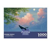 Discord_sinoshow_24085_a_whale_breaching_in_the_water_of_miami_bright_c_e54b2bfc-4b09-4af1-9592-e6718f9e5172_1 1000 Pieces Jigsaw Fun Challenging & Brainteasing Jigsaw Puzzle, Stress Releasing Family