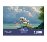Discord_sinoshow_24085_an_orange_and_white_bus_on_the_water_with_clouds_32aaa38e-b8ad-479e-a371-145c8162a380_1 1000 Pieces Jigsaw Fun Challenging & Brainteasing Puzzle Game, Unique Challenging Educat
