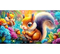 discord_squirrel 1000Pc Jigsaw Puzzle for Adults Classic Educational Games 100% Recycled Cardboard 38x52cm/1000pcs