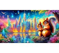 discord_Statue-of-Liberty 1000-Piece Jigsaw Puzzle Old Kids Birthday Presents Challenging & Brainteasing 75x50cm/1000pcs