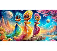 discord_The Queen of Egypt 1000 Pc Puzzle for Adults - Recycled Paper Educational Decompression Family Game 38x26/1000pcs