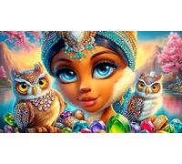 discord_The-Queen-of-Egypt 1000-Piece Jigsaw Puzzle for Kid Toys 100% Recycled Cardboard Classic Educational Games 38x52cm/1000pcs