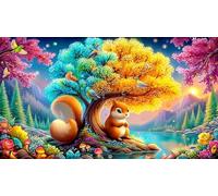 discord_Tree-of-Life 1000-Piece Jigsaw Puzzle for Age 12 Years Kids Decoration Classic Educational Games 75x50cm/1000pcs