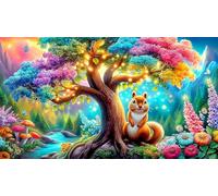 discord_Tree-of-Life 1000 Piece Jigsaw Puzzles for Age 12 Years Kids Challenging & Brainteasing Decoration 75x50cm/1000pcs