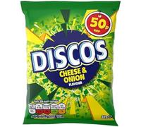 Discos Cheese & Onion Flavour 30g - Box of 30
