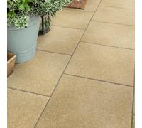 Discount Builders Merchants 80 Pack Textured Buff Patio Slabs 450X450mm - 16.2M²