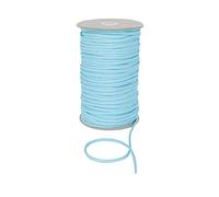 Discount Fabrics LTD 4mm Wide Polyester Drawstring Cord - Anorak Braid Cord - Pale Blue, 5m - Perfect for Outdoor Gear & DIY Projects