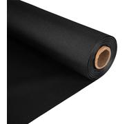 Discount Fabrics LTD - Durable 7 Oz Waterproof Canvas Fabric -150 cm Wide -Thick Material for Tarp, Awning, Gazebo & Outdoor Cover (Black, 5 Metre)