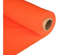 Discount Fabrics LTD - Durable 7 Oz Waterproof Canvas Fabric -150 cm Wide -Thick Material for Tarp, Awning, Gazebo & Outdoor Cover (Flo Orange, 5 Metre)