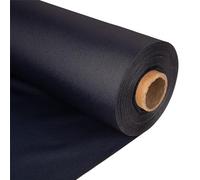 Discount Fabrics LTD - Durable 7 Oz Waterproof Canvas Fabric -150 cm Wide -Thick Material for Tarp, Awning, Gazebo & Outdoor Cover (Navy Blue, 5 Metre)
