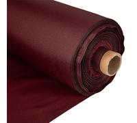 Discount Fabrics LTD - Durable 7 Oz Waterproof Canvas Fabric -150 cm Wide -Thick Material for Tarp, Awning, Gazebo & Outdoor Cover (Wine, 5 Metre)