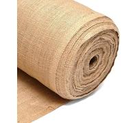 Discount Fabrics Ltd - Superior Hessian Fabric for School Display Boards| Durable, Eco-Friendly, Reliable Material for Educational Projects (50 Metre, 54 Inch)