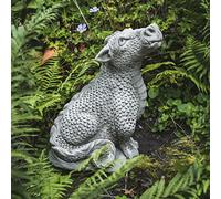 Discount Garden Statues Mythical 'Terracotta Dragon' Stone Cast Ornament