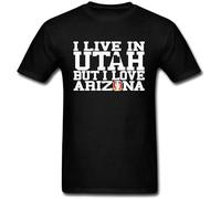 Discount I Live in Utah Arizona Love Regular fit Men's T-Shirt XXL Black