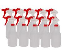 Discounted Cleaning Supplies Complete Pack Of 10 X 750Ml Red Coloured Hand Trigger Spray Bottles For Cleaning