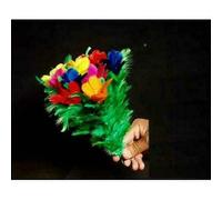 DiscountMagic 10 Feather Flower Bouquet - Multicolor - Birthday