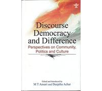 Discourse, Democracy and Difference